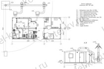 Блочно модульная котельная 700 кВт с ГВС без резерва