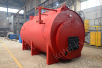 Промышленный твердотопливный парогенератор