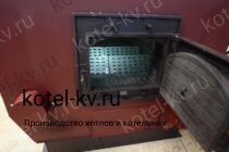 Поворотные колосники котла на пеллетах парового